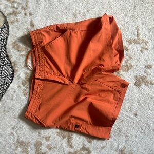 Patagonia Women's Vibrant Orange Cargo Shorts